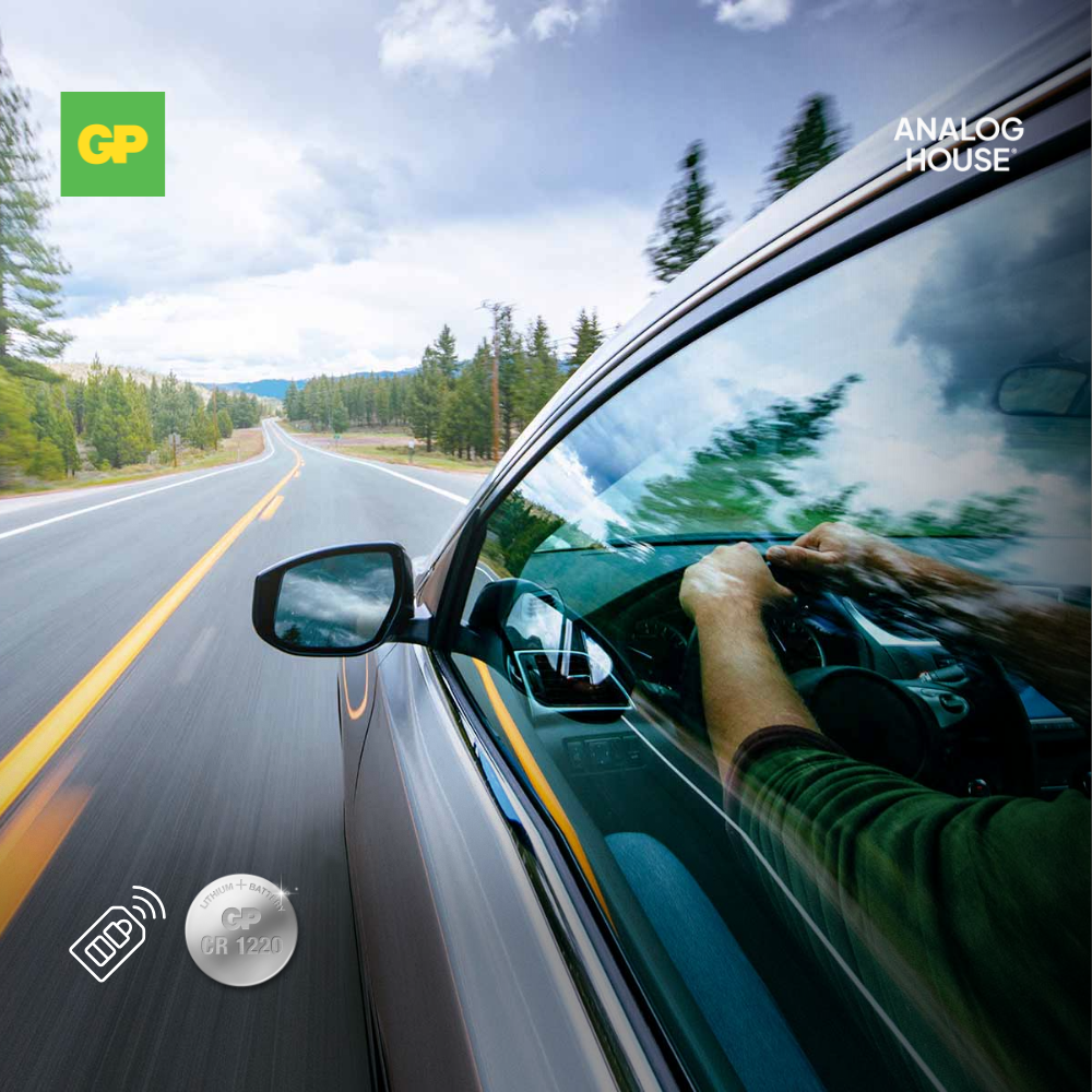 Pin cúc áo GP Lithium 3V CR1220 | DL1220 | 1220