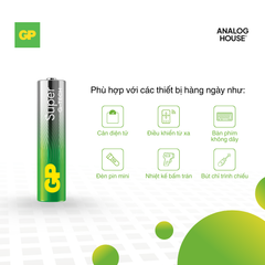 Pin đũa GP Alkaline 1.5V AAA | 3A