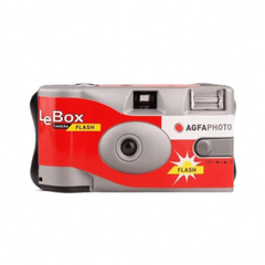 AgfaPhoto Agfa LeBox 400 - Máy ảnh film dùng 1 lần có flash