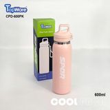  BÌNH NƯỚC TOPWARE COOL PACK, MODEL CPD-600PK - Màu hồng 