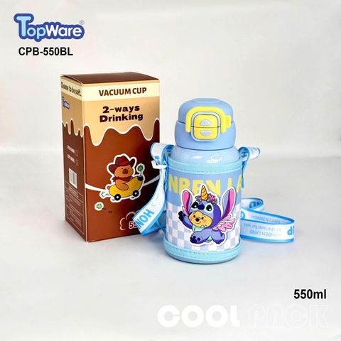  BÌNH NƯỚC TOPWARE COOL PACK BOTTLE, MODEL CPB- 550BL - Màu xanh 