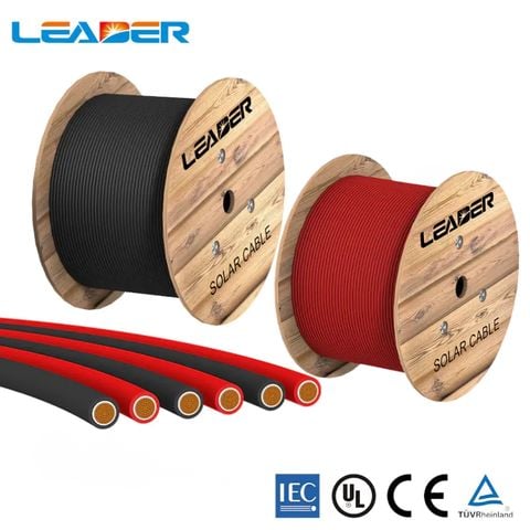 (1000m) Cáp leader 4.0mm2 cuộn 1000m Đen- Đỏ