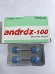Androz 100mg hộp 4 viên