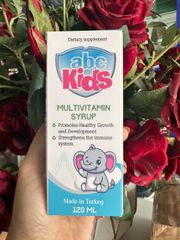 abc Kids siro giúp ăn ngon, tăng cường đề kháng cho bé chai 120ml