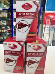 Liver detox OL viên uống hỗ trợ giải độc mát gan lọ 60 viên
