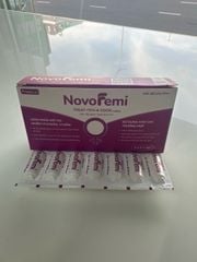 Viên đặt âm đạo Novofemi tím hộp 14 viên