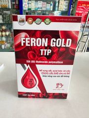 Feron gold TTP viên uống bổ sung sắt lọ 30 viên