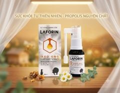 Xịt họng Laforin keo ong chai 15ml