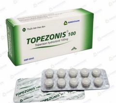 Topezonis 100mg hộp 30 viên Điều trị triệu chứng co cứng sau đột quỵ.