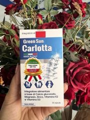 Canxi hữu cơ Green Sun Carlotta Ý lọ 30 viên