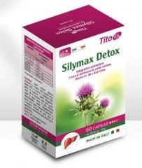 Silymax Detox hộp 60 viên giúp bảo vệ gan.