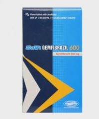 SaVi Gemfibrozil 600 trị rối loạn mỡ máu