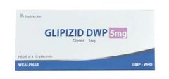 Glipizid DWP 5mg điều trị tiểu đường hộp 60 viên