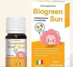 Men lợi khuẩn Biogreen Sun chai 10ml