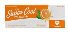 Viên sủi Super Cool tuýp 10 viên