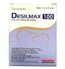 Desilmax 100mg hộp 4 viên