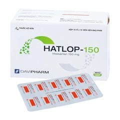 Thuốc điều trị tăng huyết áp Hatlop 150mg hop 100 vien