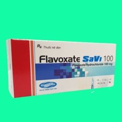 Flavoxate savi 100mg hop 30 vien