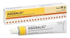 Asosalic 30g (chứa Betamethasone và Acid Salicylic) điều trị sừng hóa, khô da