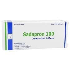 Sadapron 300mg thuốc điều trị gout hộp 50 viên