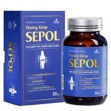 Dưỡng khớp Sepol giúp làm trơn và giảm đau khớp hộp 30 viên
