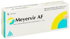 Meyervir AF 25mg điều trị viêm gan siêu vi B mạn tính hộp 30 viên
