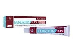 Tacrolim 0.1% tuýp 10g