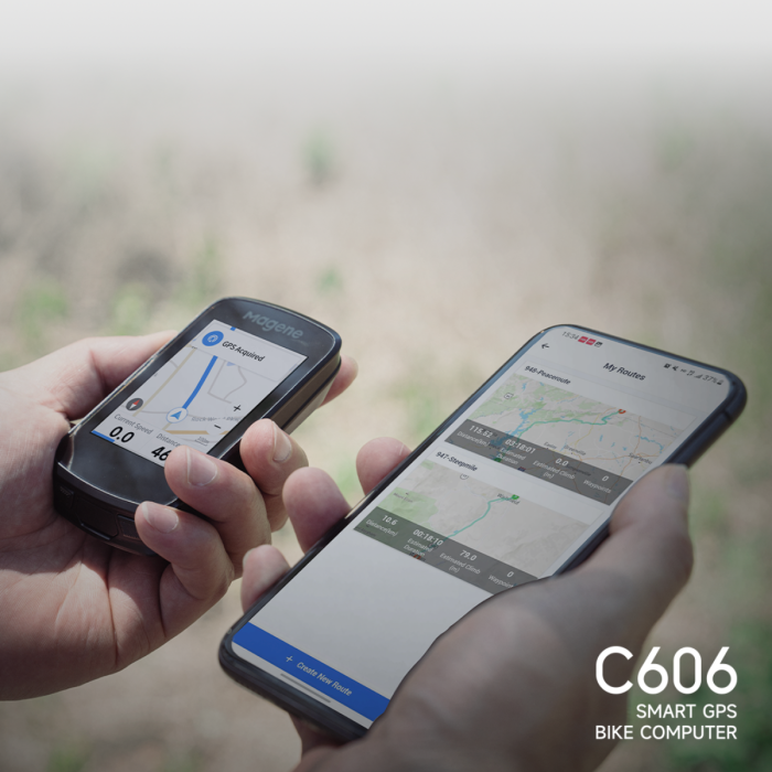 Đồng Hồ Xe Đạp GPS Magene C606