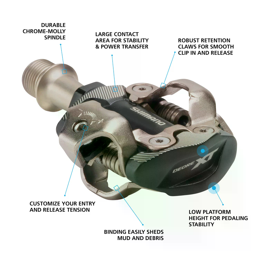 Bàn Đạp Shimano Deore XT PD-M8100