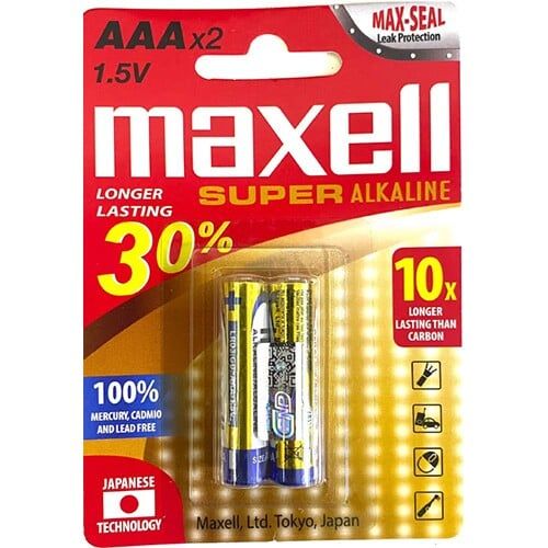  Pin Tiểu AAA Maxell Super Alkaline Nhật Bản 