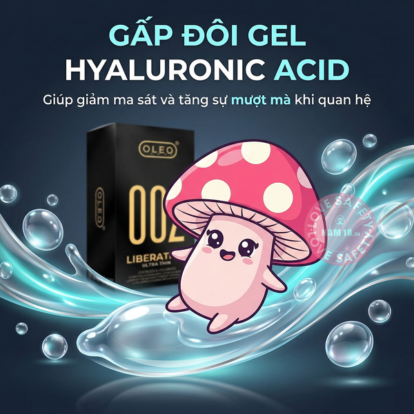 Bao Cao Su Siêu Mỏng Oleo Lampo 002 Liberation Ultrathin