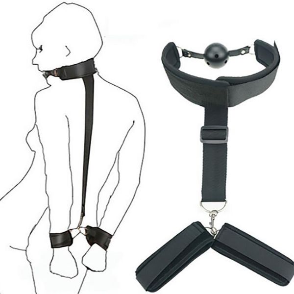 Set Khóa Miệng Trói Tay BDSM