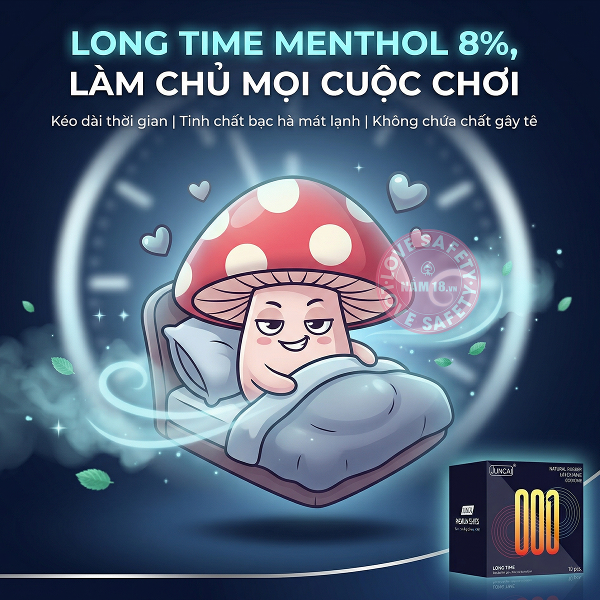  Bao Cao Su Kéo Dài Thời Gian Juncai Long Time 