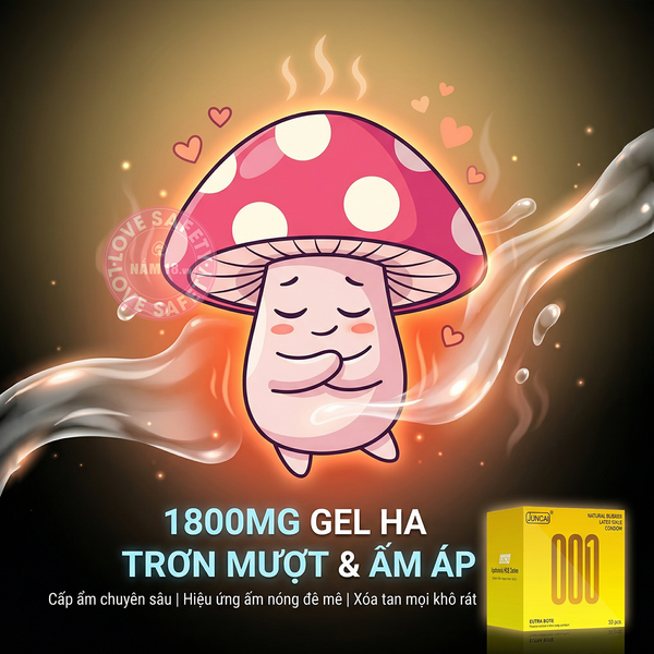  Bao Cao Su Siêu Điểm Nổi Juncai Extra Dots 