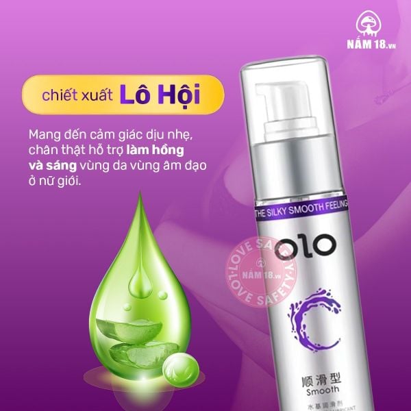 Gel Bôi Trơn Tinh Chất Lô Hội OLO Smooth