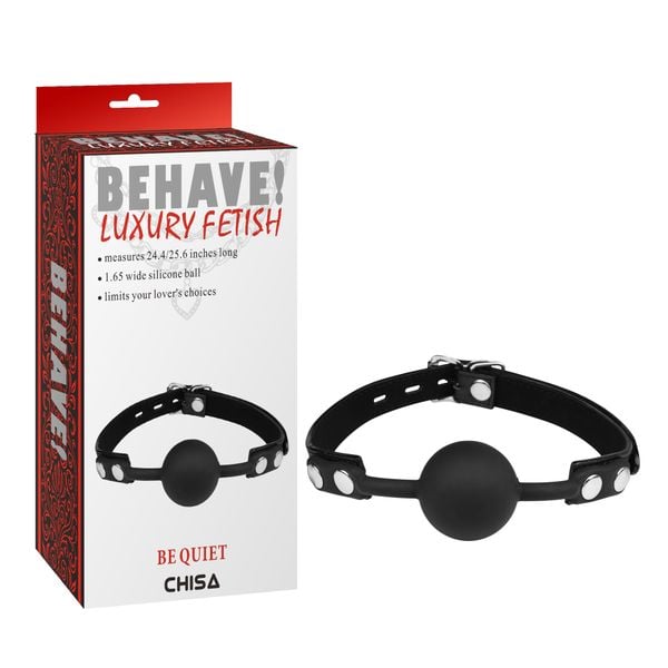  Khoá Miệng Chisa Behave Be Quiet Mouth Gag 