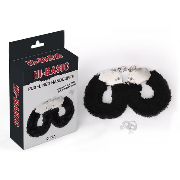 Còng Tay Thép Chisa Hi-Basic Fur-Lined Handcuffs