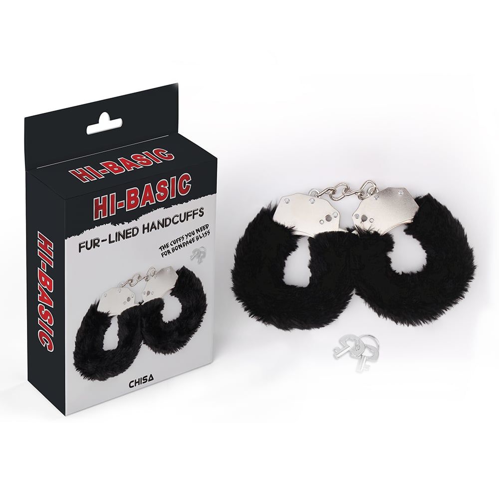  Còng Tay Thép Chisa Hi-Basic Fur-Lined Handcuffs 