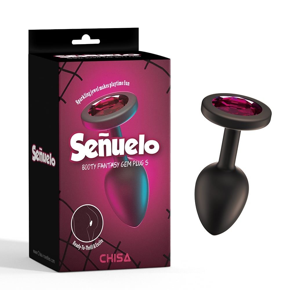  Phích Cắm Hậu Môn Silicone Senuelo Booty Fantasy Gem Plug 