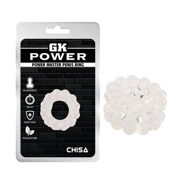  Vòng Đeo Bi Chisa GK Power Master Penis Ring 