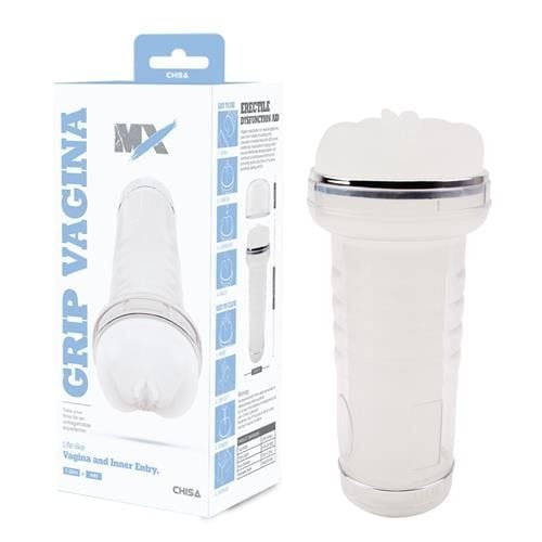  Âm Đạo Giả Cốc MX Grip Vagina Trong Suốt 