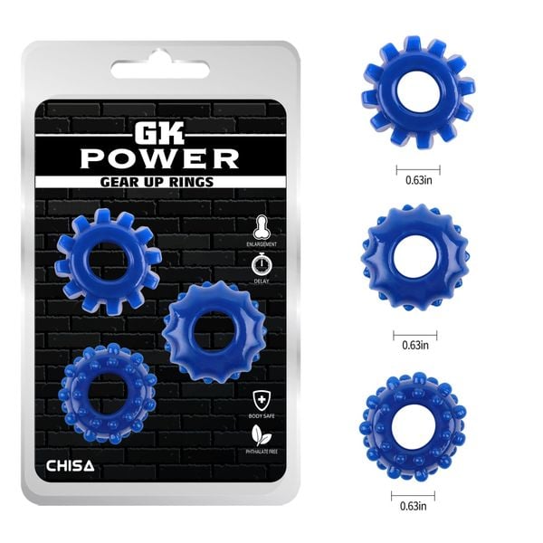  Vòng Đeo Chisa GK Power Gear Up Rings 