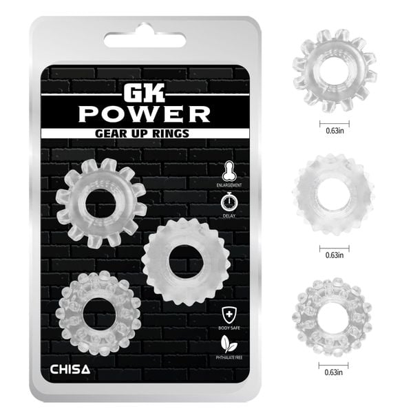 Vòng Đeo Chisa GK Power Gear Up Rings