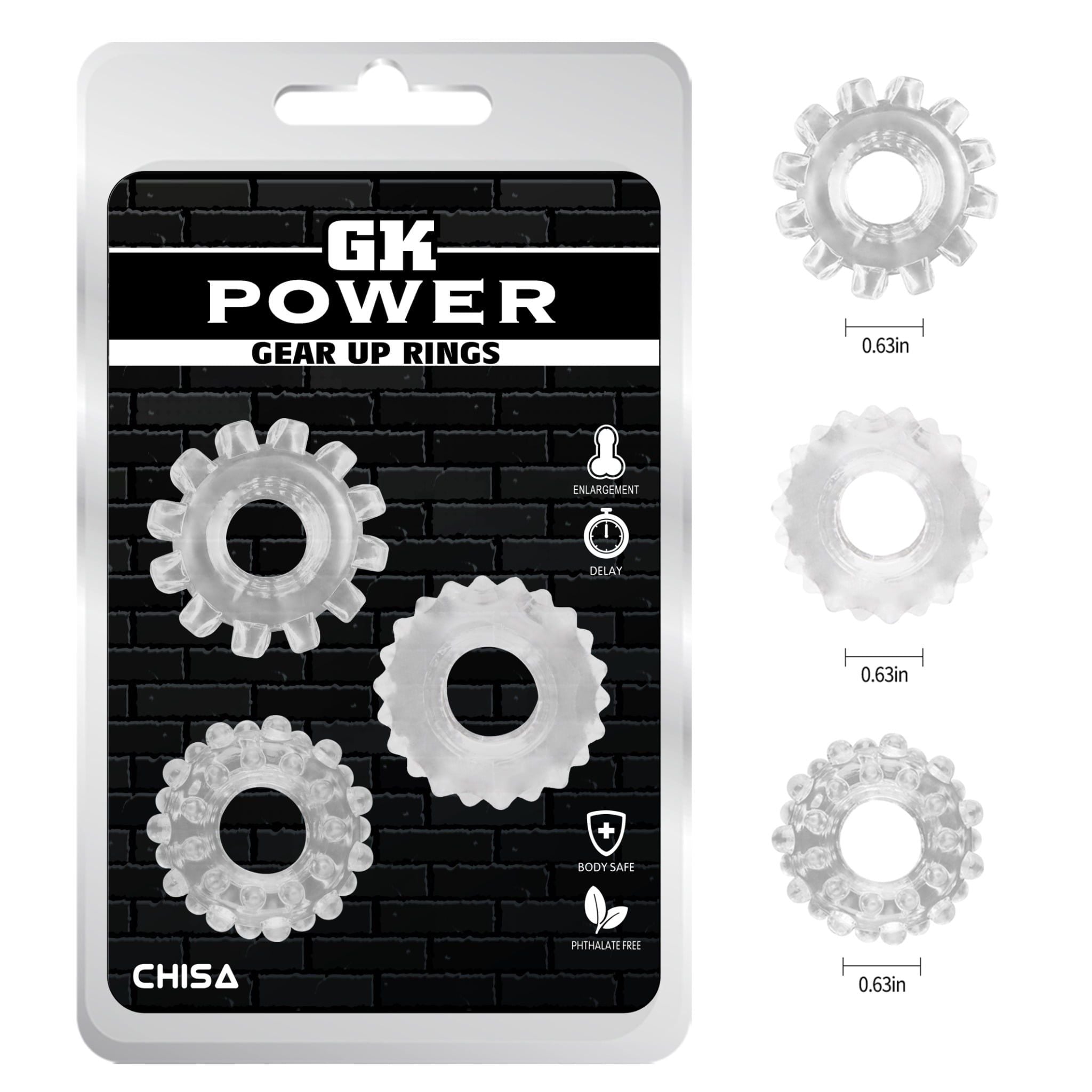  Vòng Đeo Chisa GK Power Gear Up Rings 