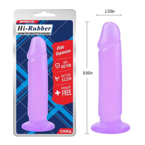  Dương Vật Giả Dính Tường Chisa Hi-Rubber Expansion 