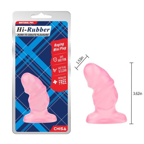 Dương Vật Dính Tường Hi-Rubber Raging Mini