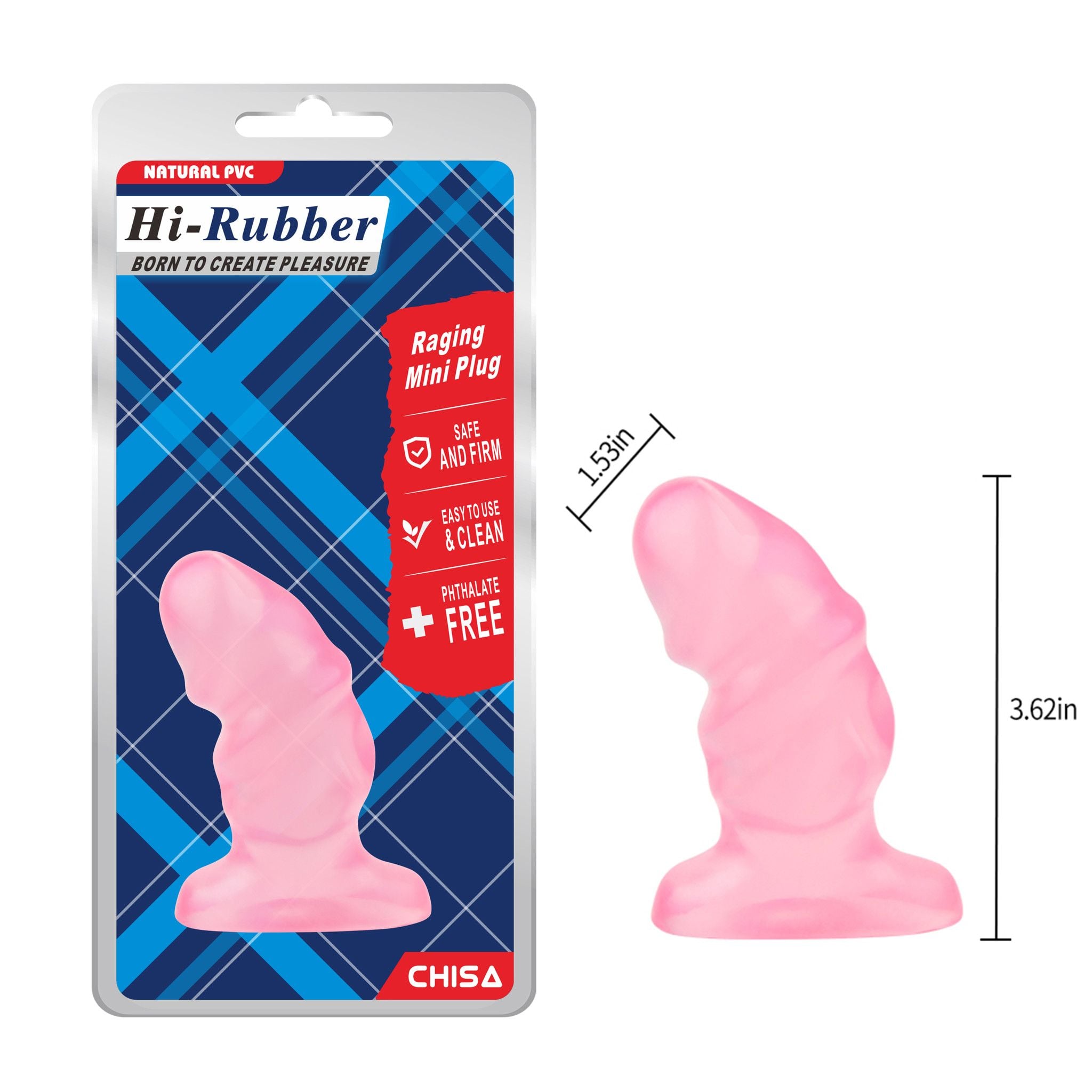  Dương Vật Dính Tường Hi-Rubber Raging Mini 