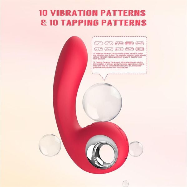  Dương Vật Giả Kissen Sharpy 10 Chế Độ Rung 