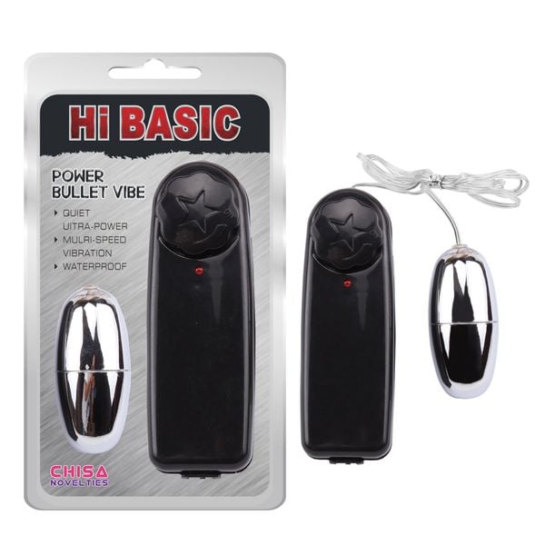 Trứng Rung Chisa Hi-Basic Power Bullet Vibe 1 Đầu