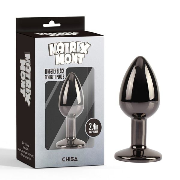  Phích Cắm Hậu Môn Matrix Mont Tungsten Black 